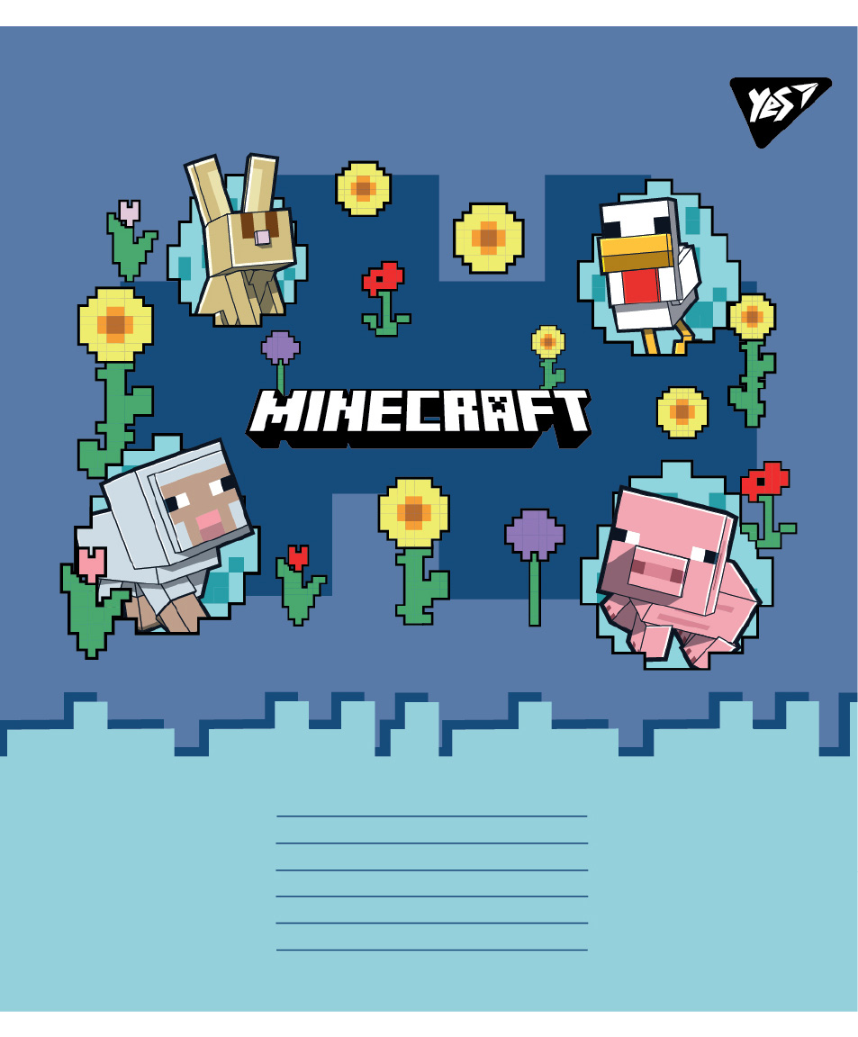 Тетрадь 18 кл. Yes "Minecraft Spring", 767593 1