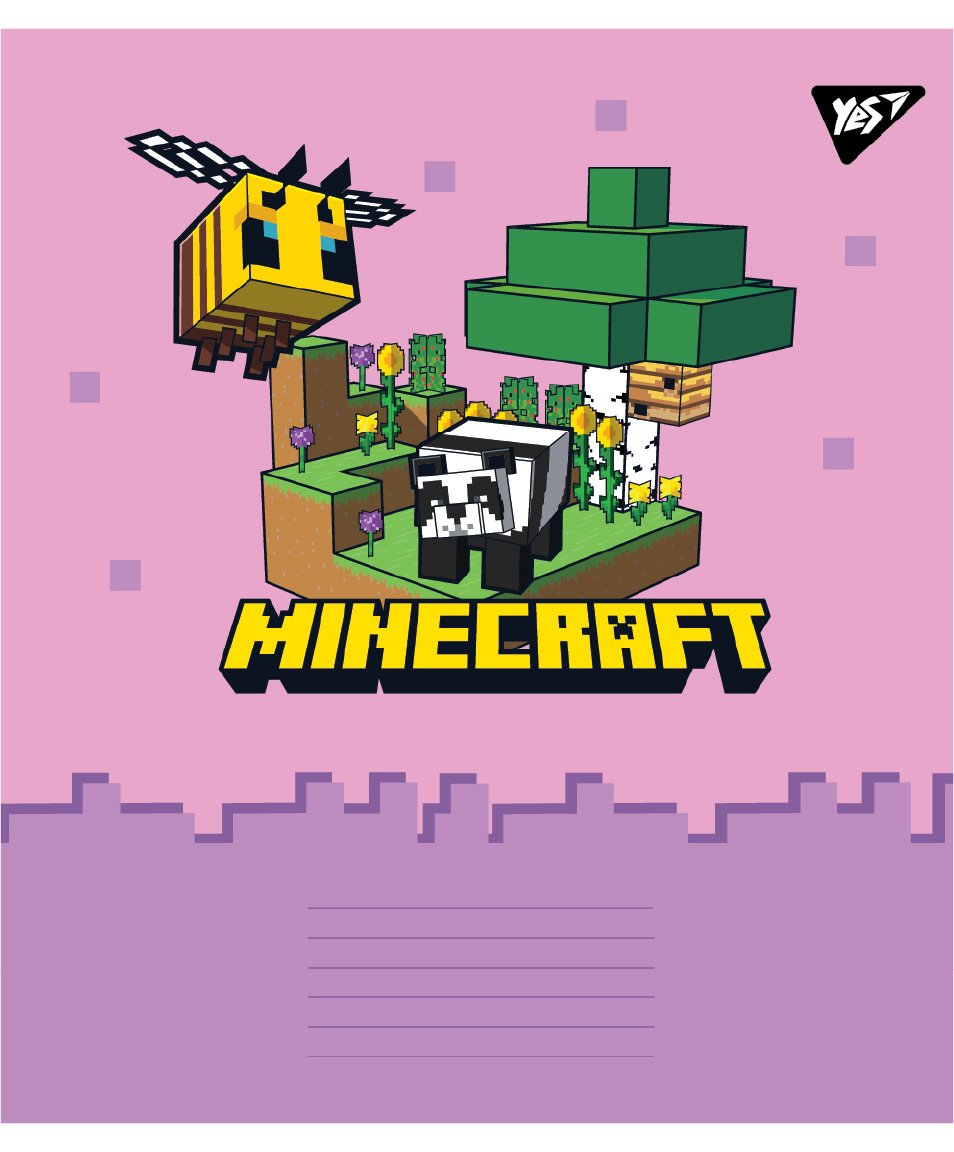Тетрадь 18 кл. Yes "Minecraft Spring", 767593 4