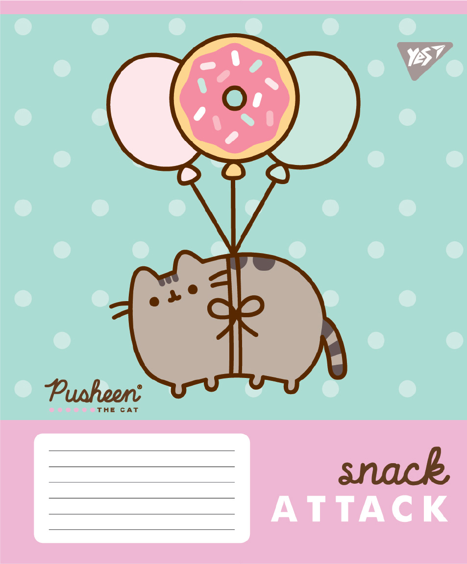 Тетрадь 18 лин. Yes "Pusheen Candy", 767601 2