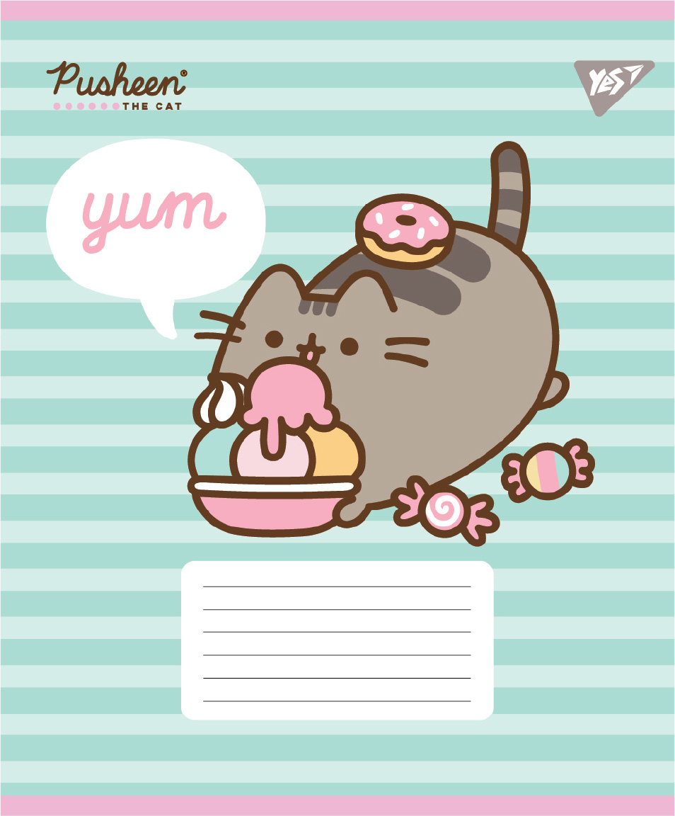Тетрадь 18 лин. Yes "Pusheen Candy", 767601 4