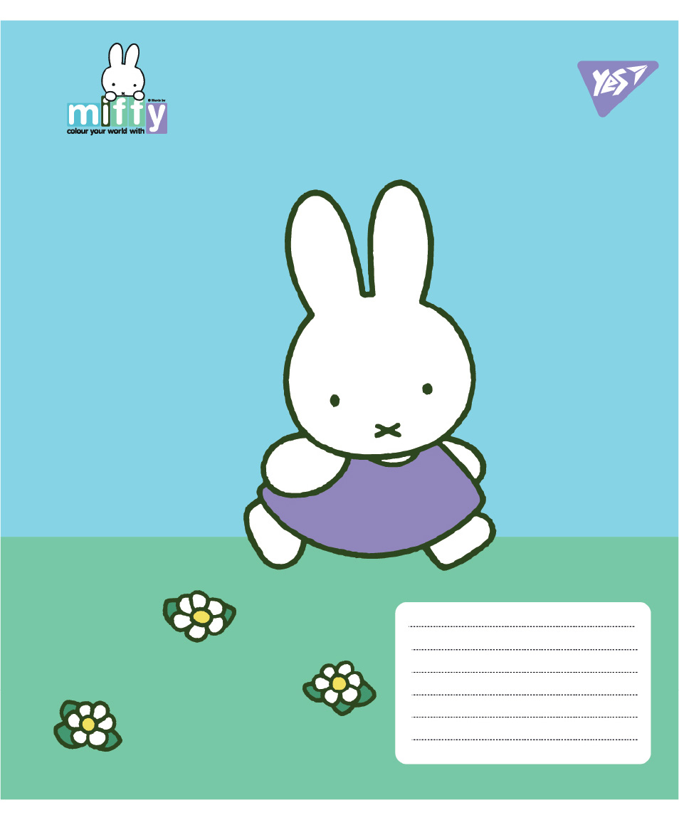 Тетрадь 24 кл. Yes "Miffy Spring", 767629 4