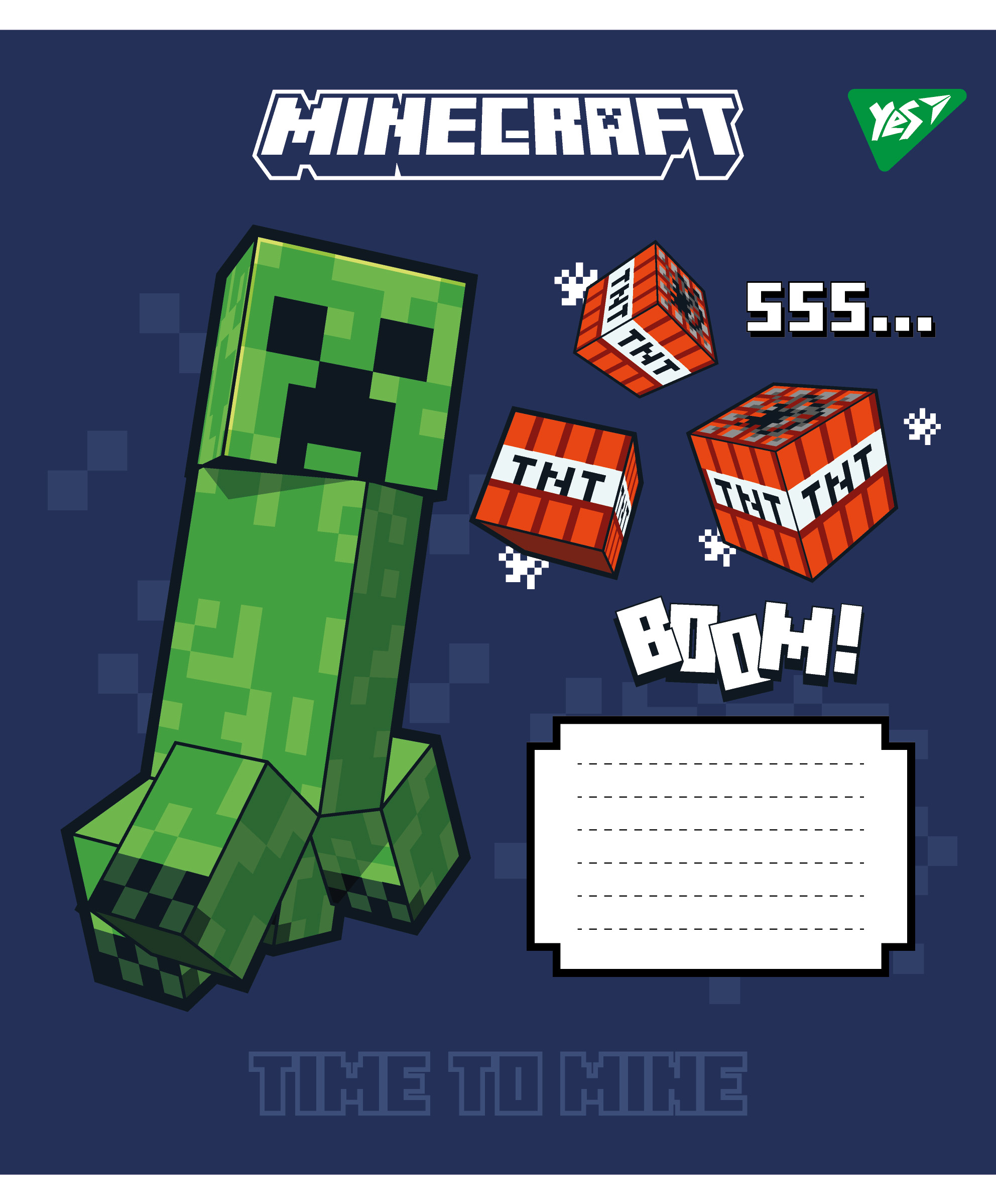 Тетрадь 24 кл. Yes "Minecraft Signs", 767561 1