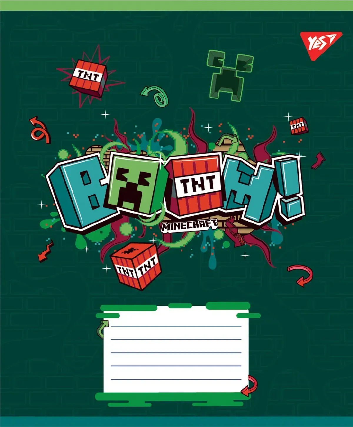 Тетрадь 12 кос. Yes "Minecraft Heroes", 767578 4