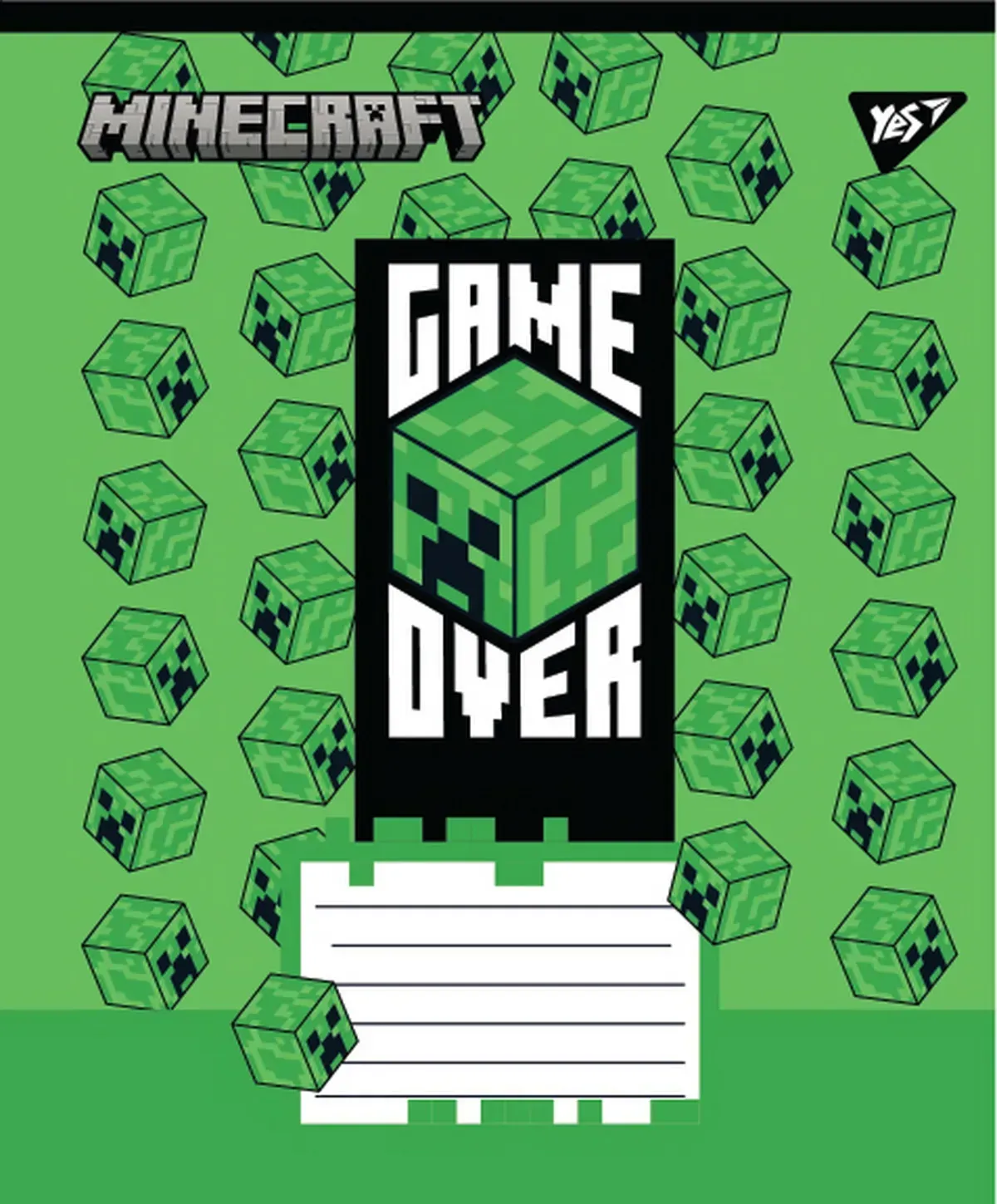 Тетрадь 12 кос. Yes "Minecraft Walls", 767565 3