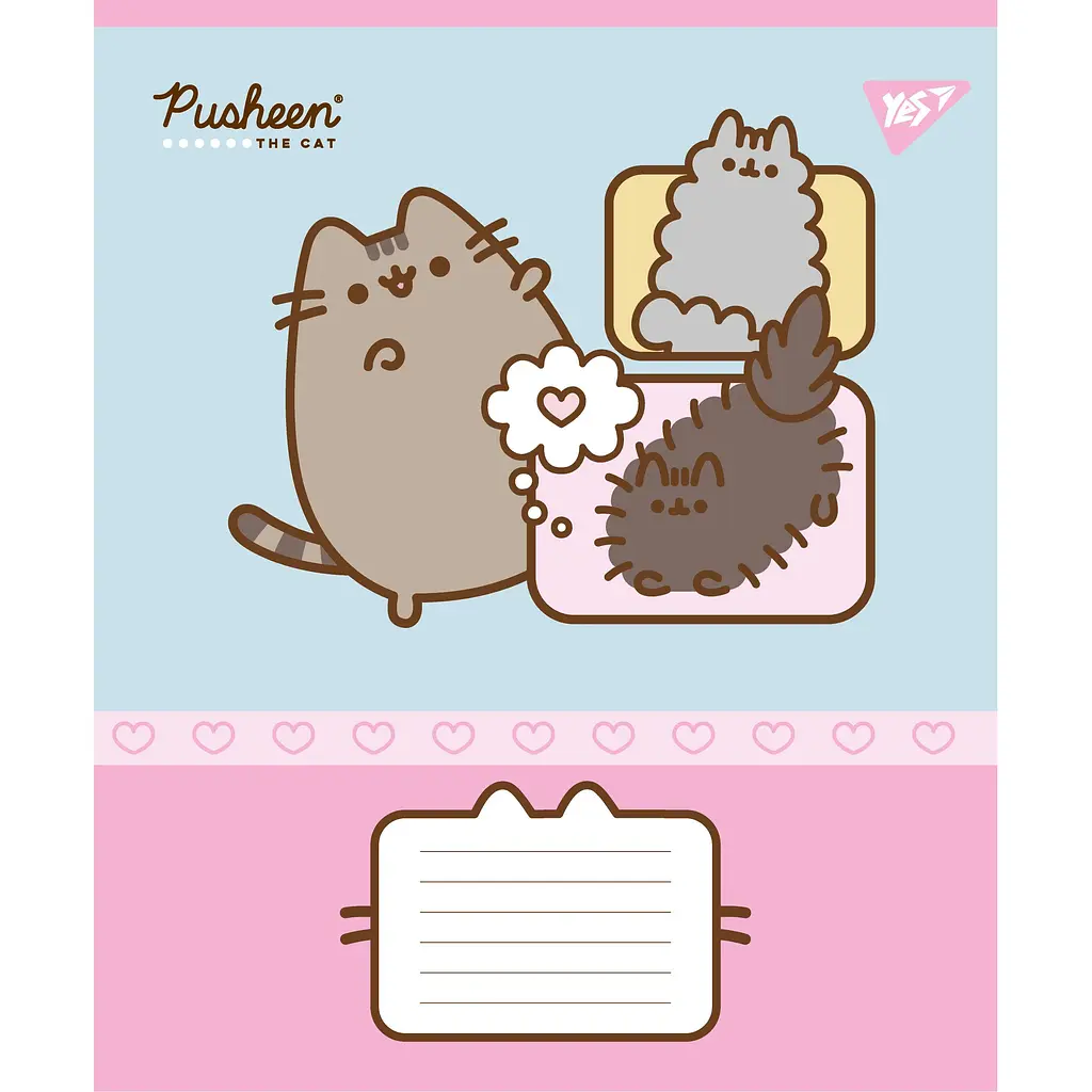Тетрадь 12 кос. Yes "Pusheen Funny", 767604 3