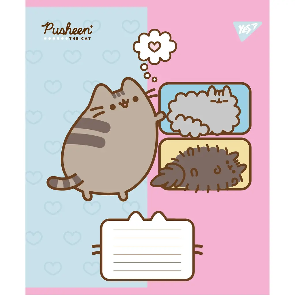 Тетрадь 12 кос. Yes "Pusheen Funny", 767604 4