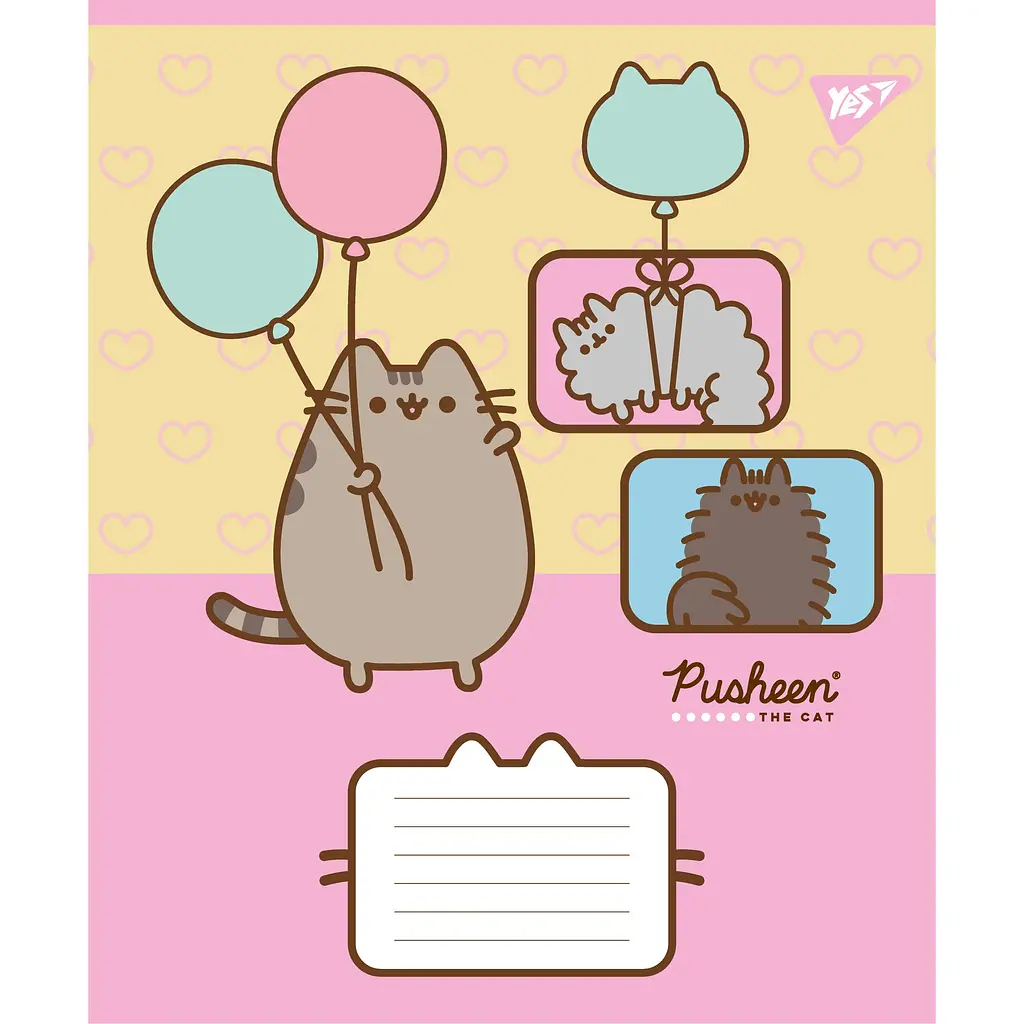 Тетрадь 12 кос. Yes "Pusheen Funny", 767604 5