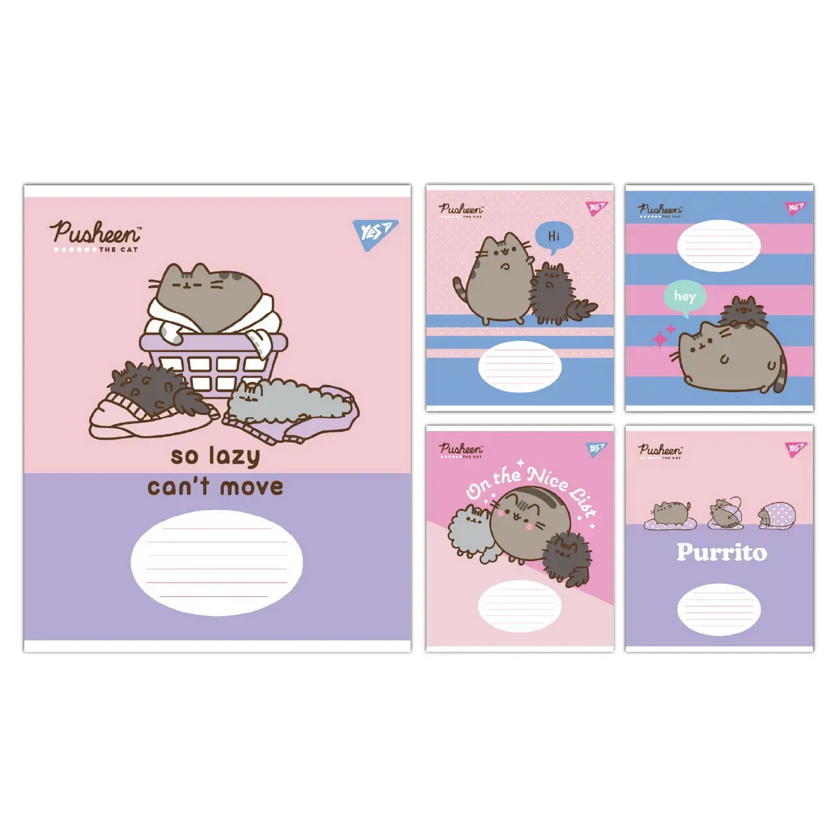 Тетрадь 12 кос. Yes "Pusheen The Cat", 767614