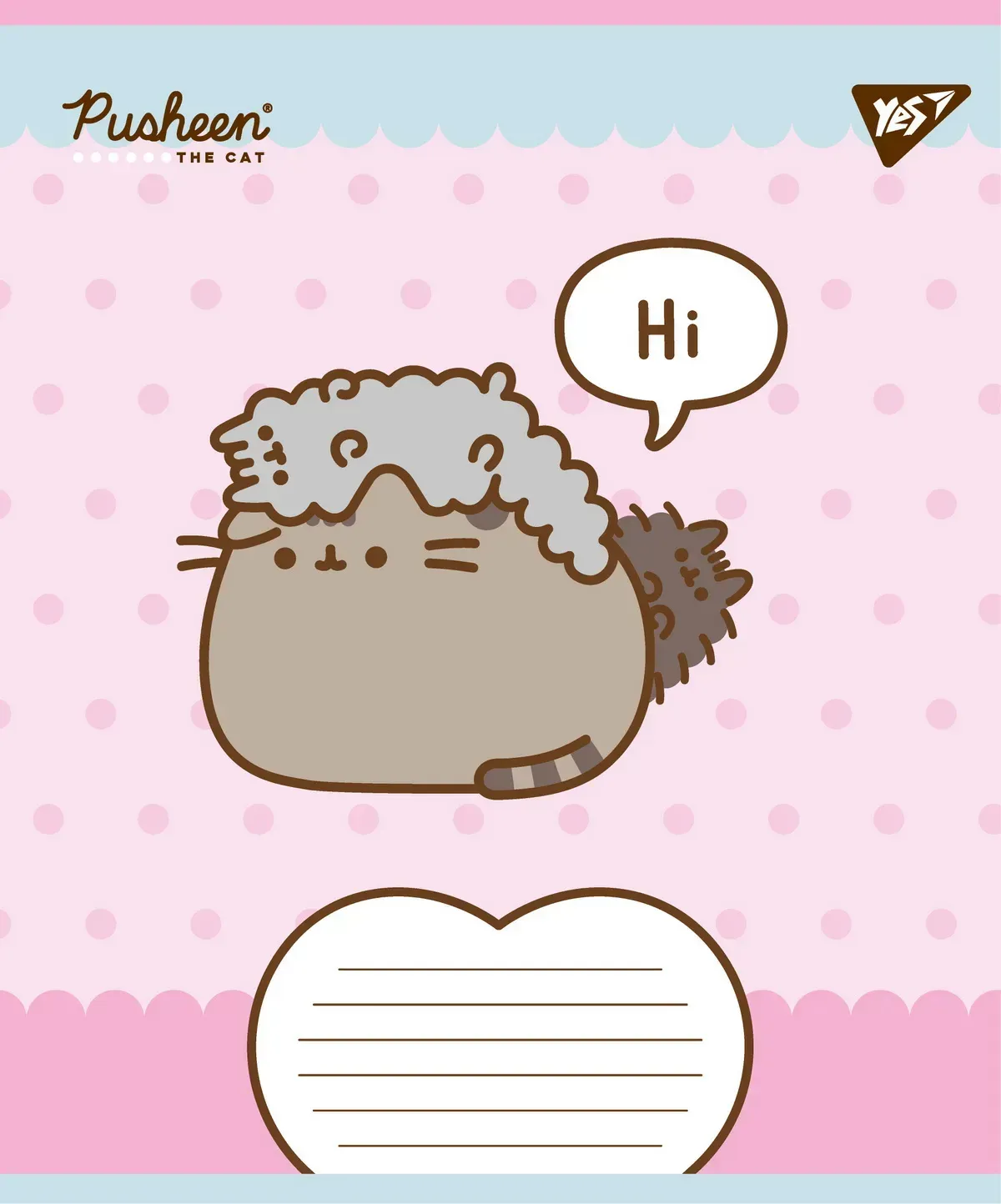 Тетрадь 12 кос. Yes "Pusheen Weekend", 767609 1