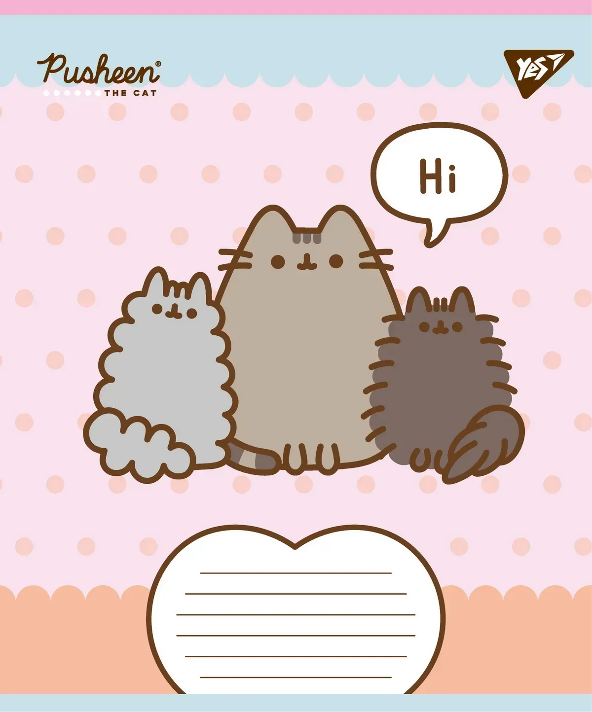 Тетрадь 12 кос. Yes "Pusheen Weekend", 767609 3