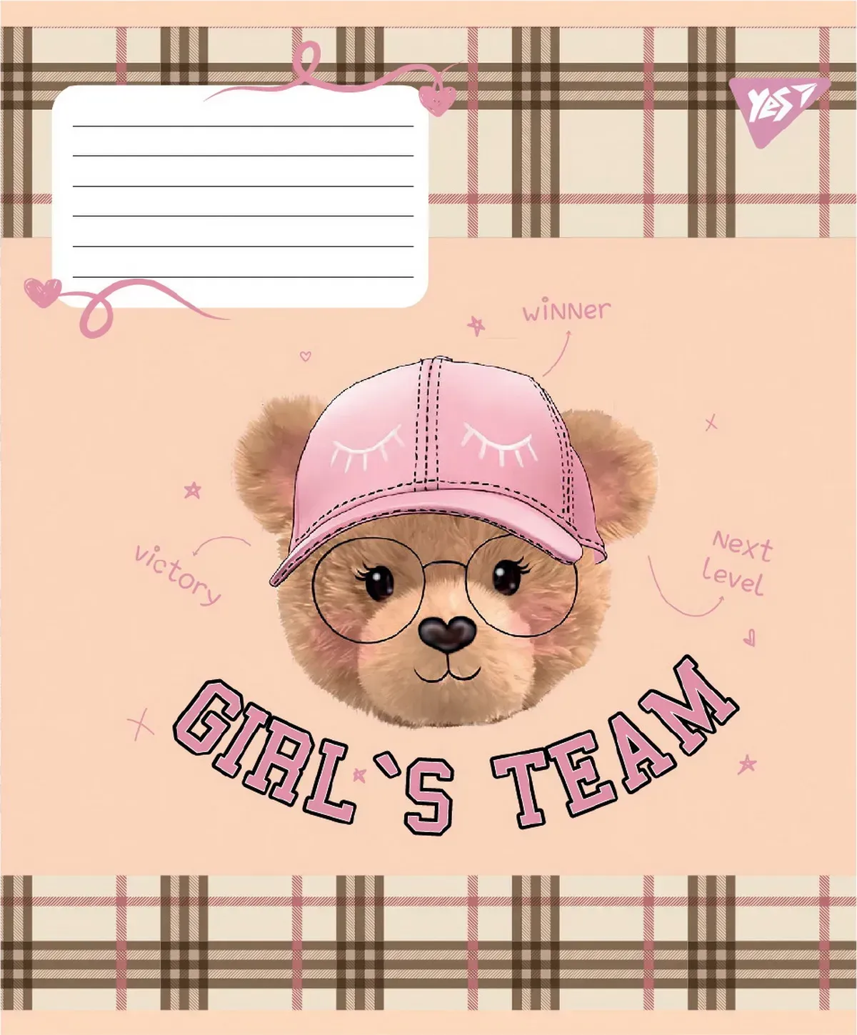 Тетрадь 12 кос. Yes "You are cute", 767893 1