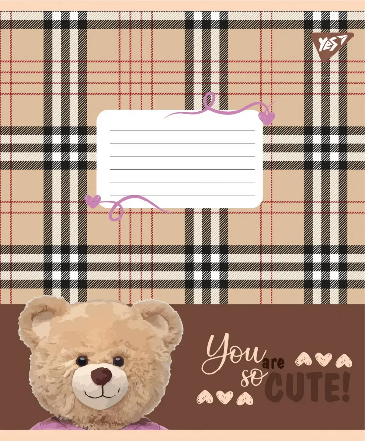 Тетрадь 12 кос. Yes "You are cute", 767893 2