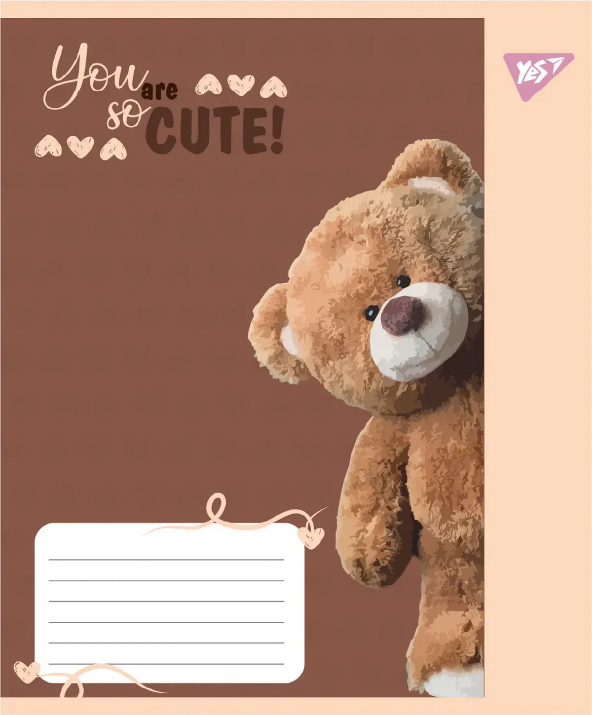 Тетрадь 12 кос. Yes "You are cute", 767893 3