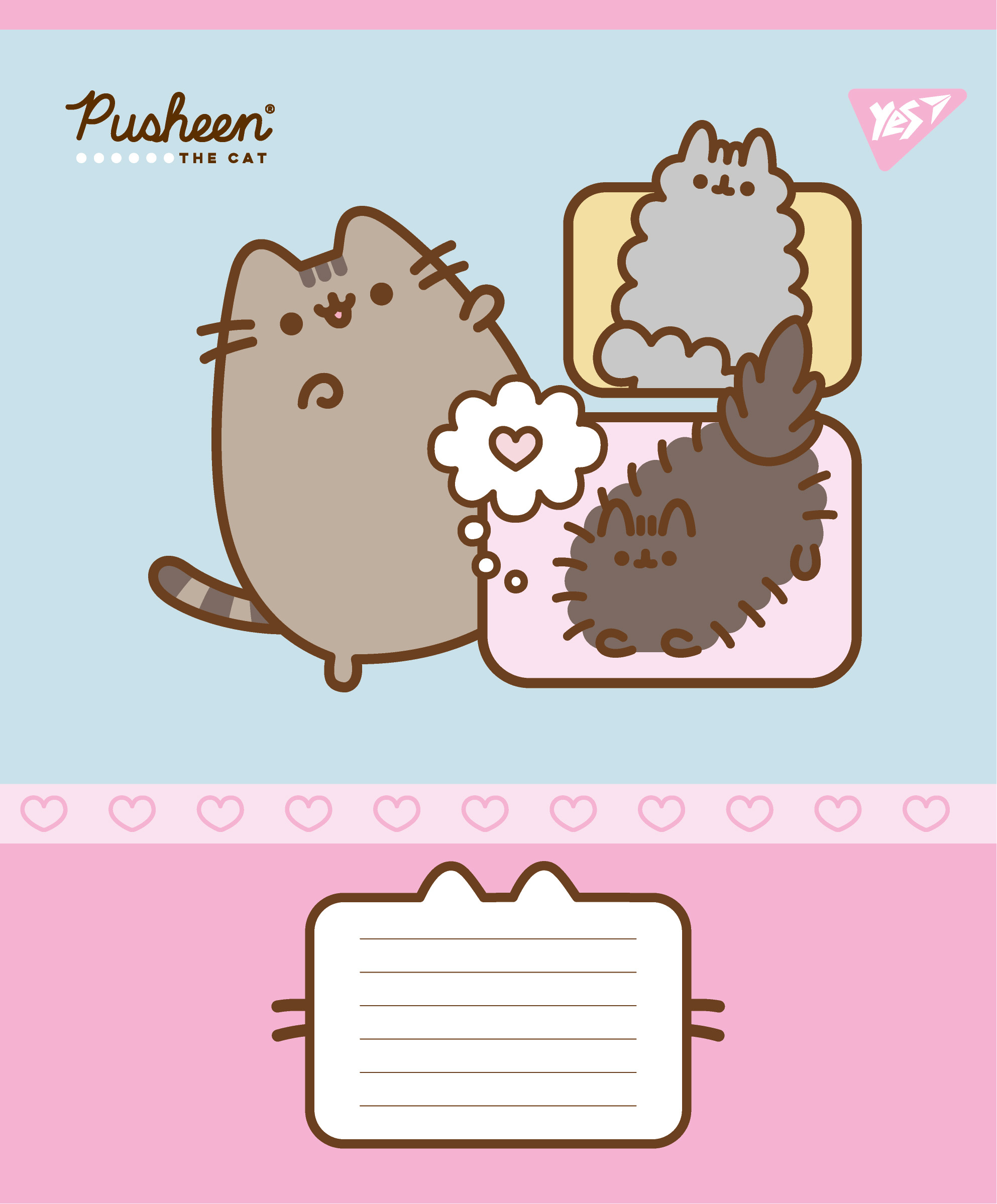 Зошит 12 лін. Yes "Pusheen Funny", 767603 5