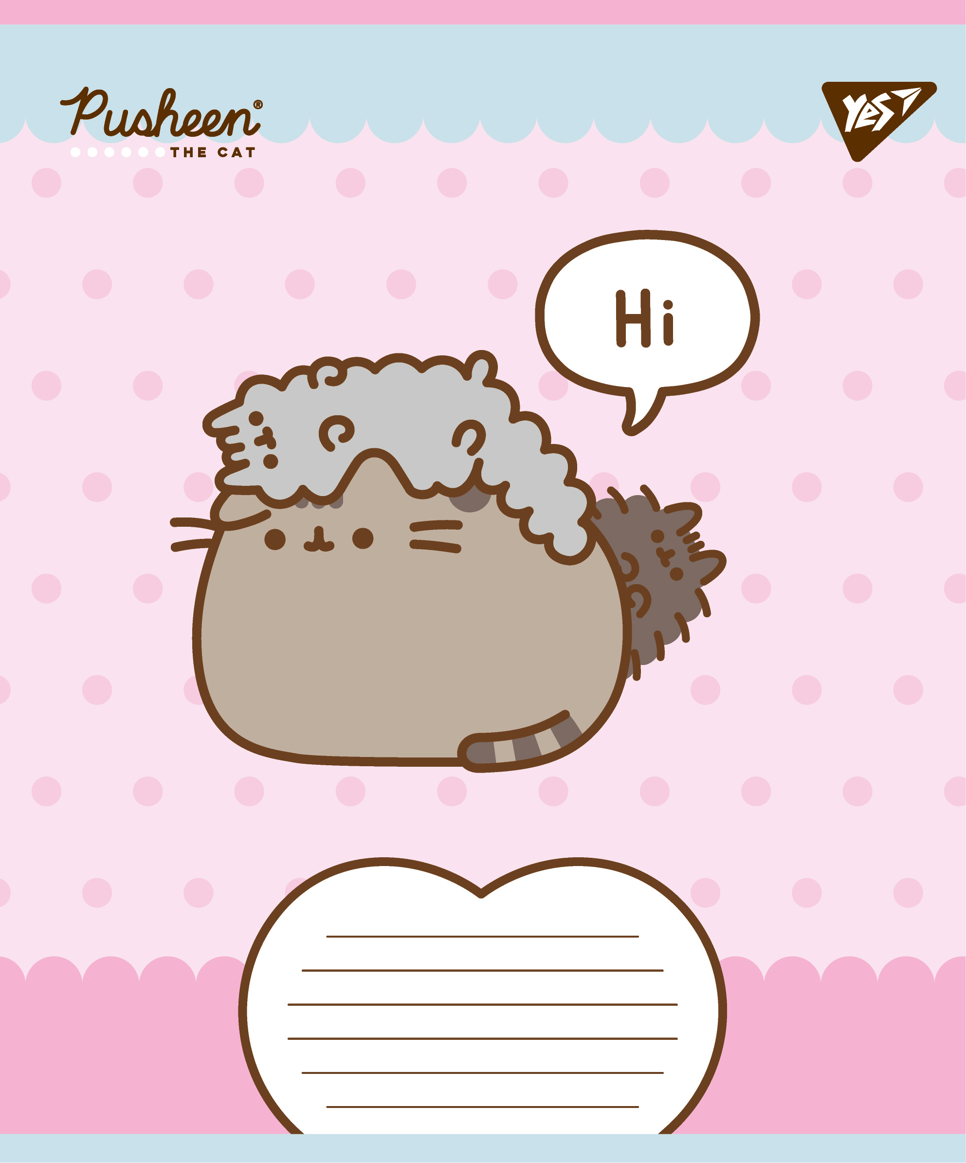 Зошит 12 лін. Yes "Pusheen Weekend", 767608 1