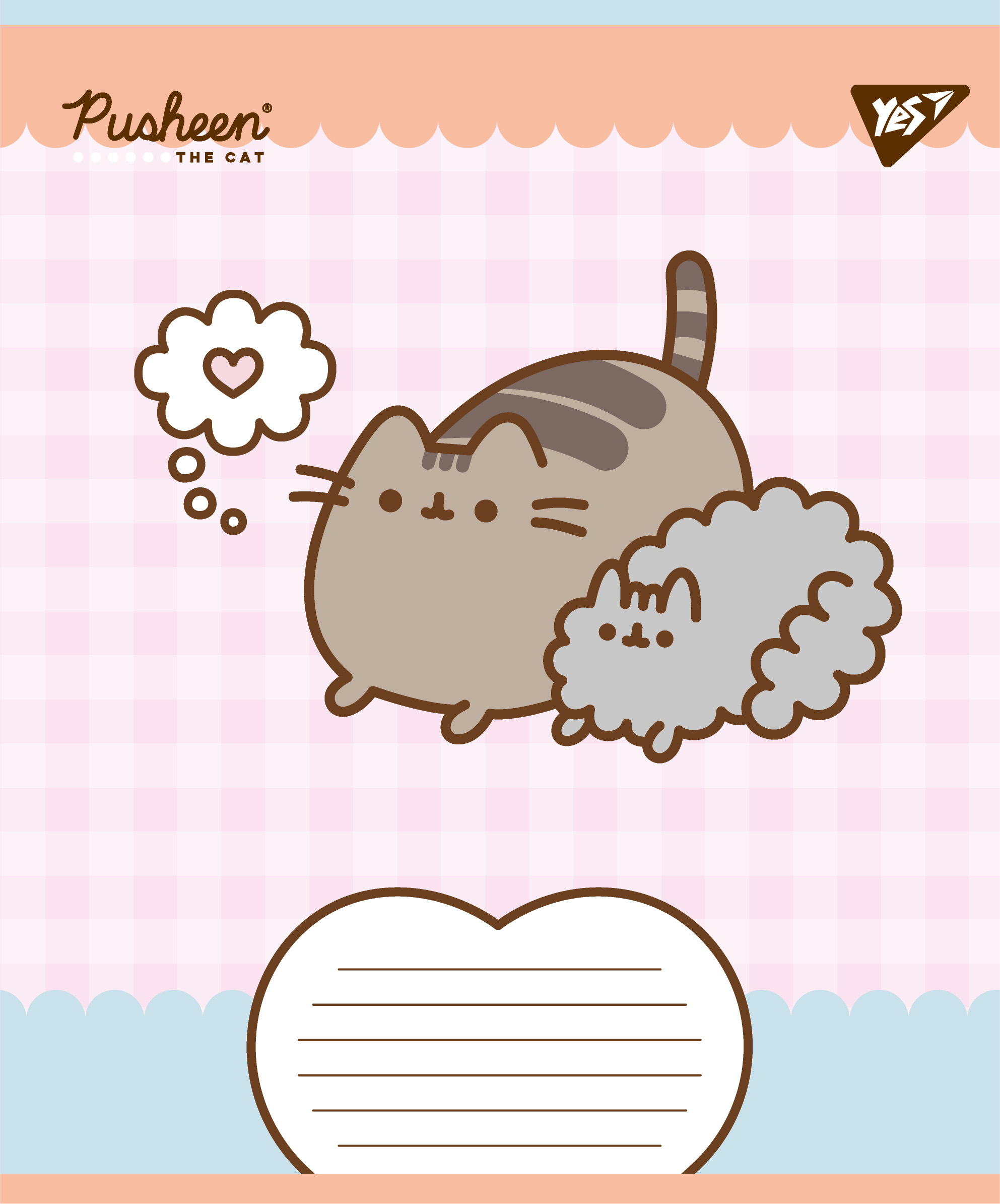 Зошит 12 лін. Yes "Pusheen Weekend", 767608 2