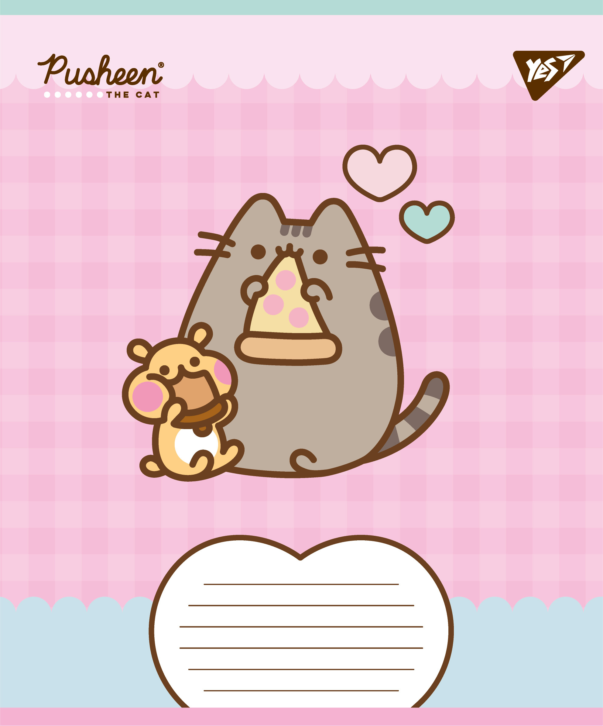 Зошит 12 лін. Yes "Pusheen Weekend", 767608 4