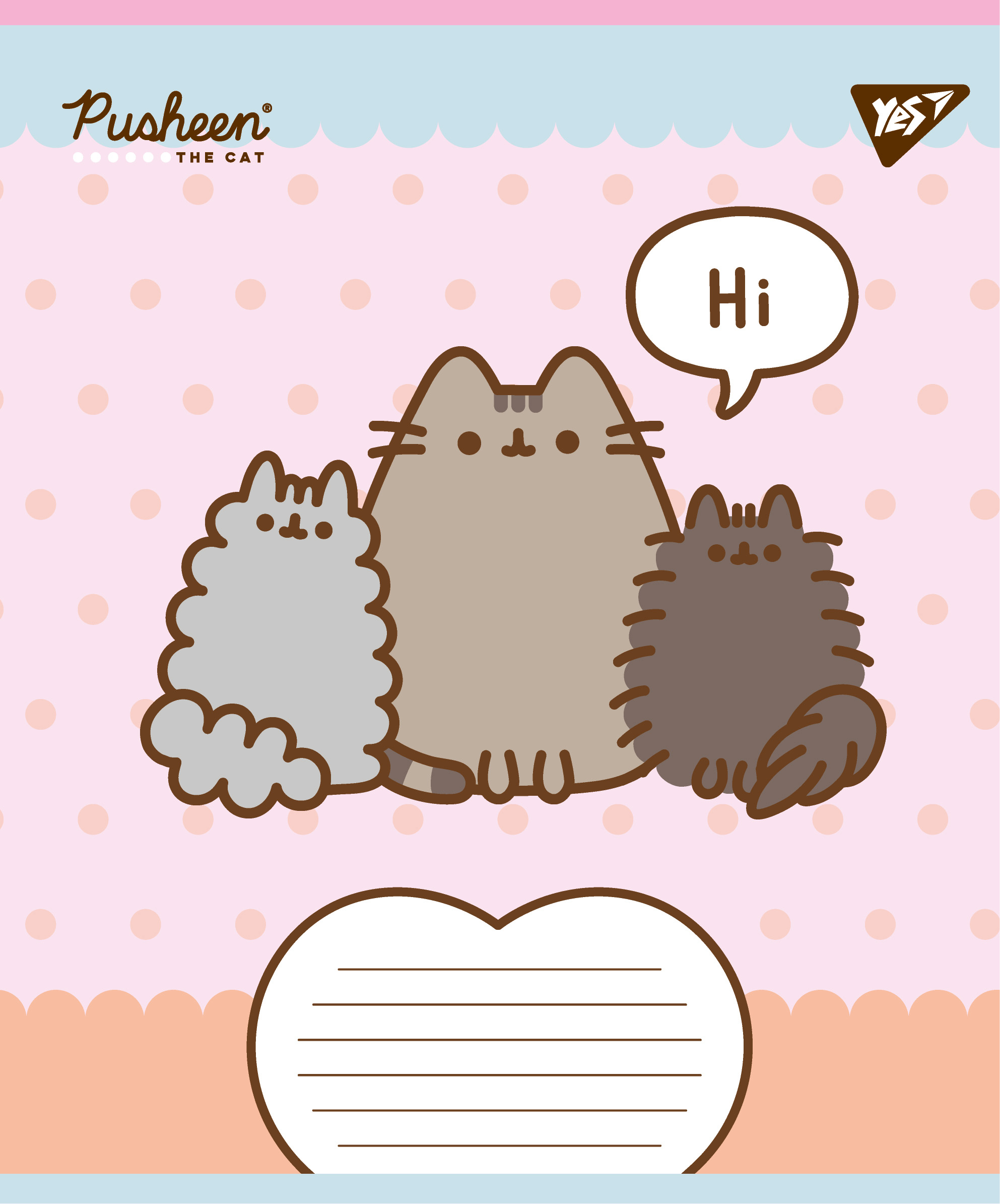 Зошит 12 лін. Yes "Pusheen Weekend", 767608 5