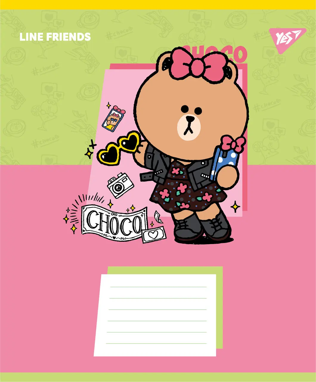Зошит 18 кл. Yes "Line Friends Funny", 767641 4