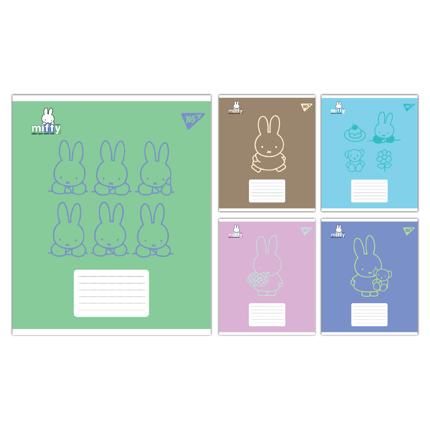 Зошит 18 кл. Yes "Miffy Bunny", 767620