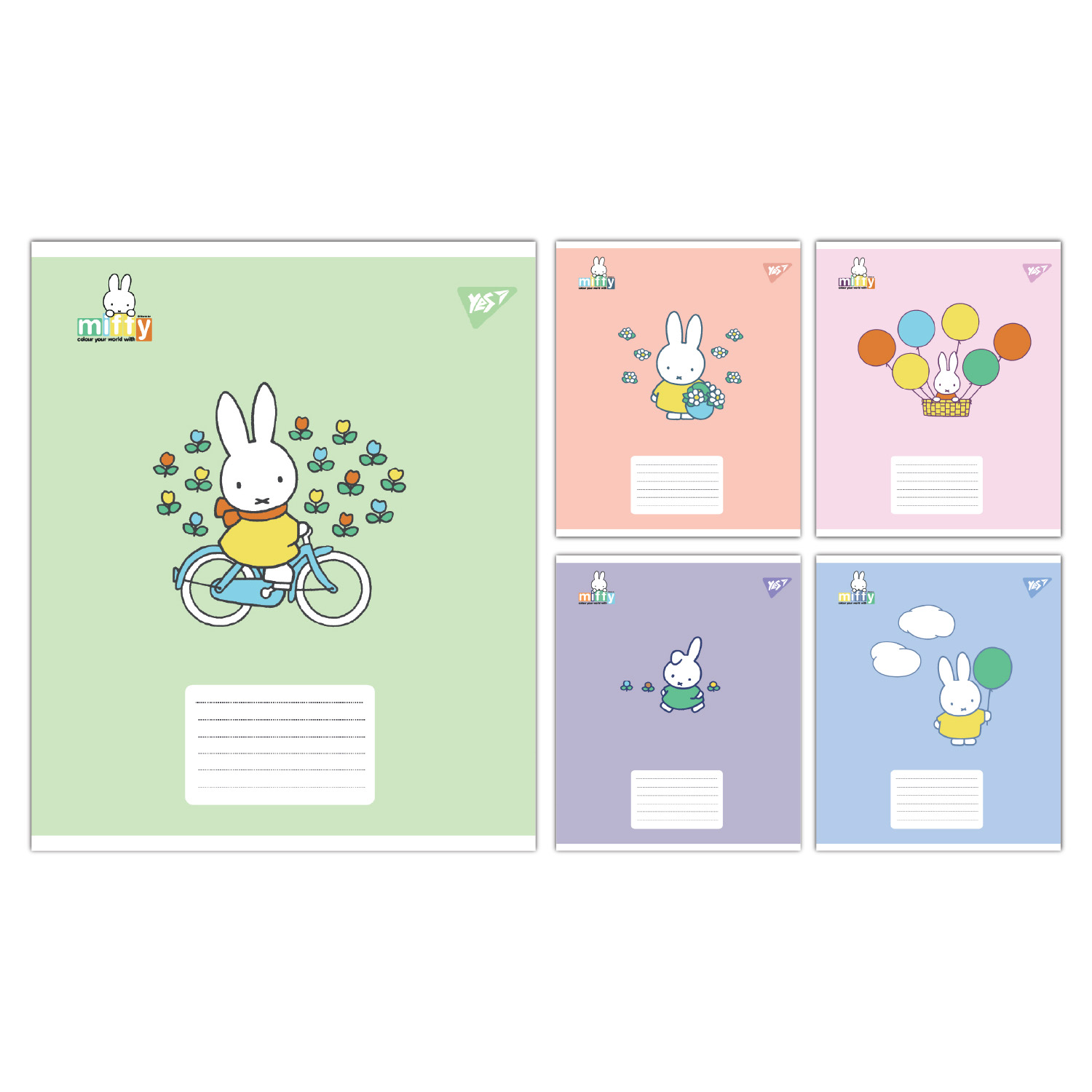 Зошит 18 кл. Yes "Miffy Playfull", 767634