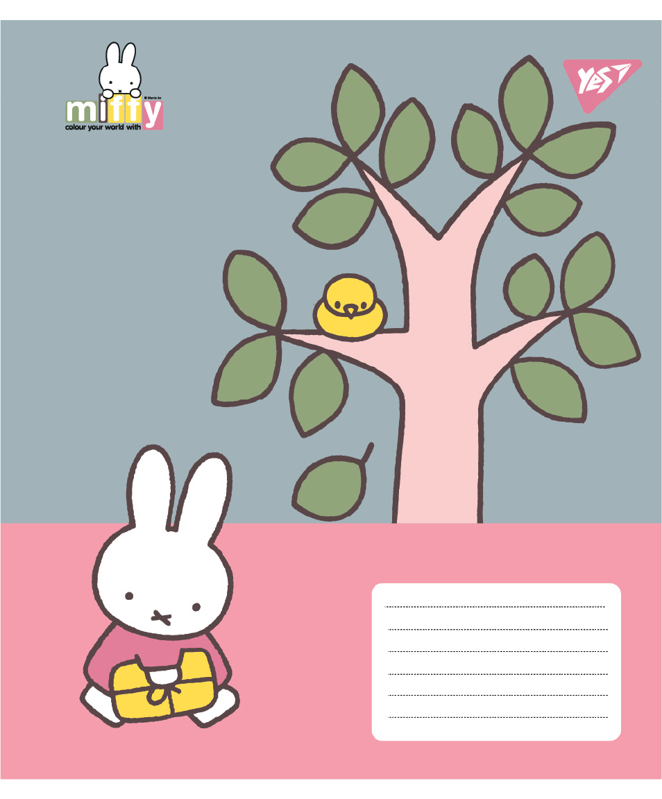 Зошит 18 кл. Yes "Miffy Spring", 767627 3
