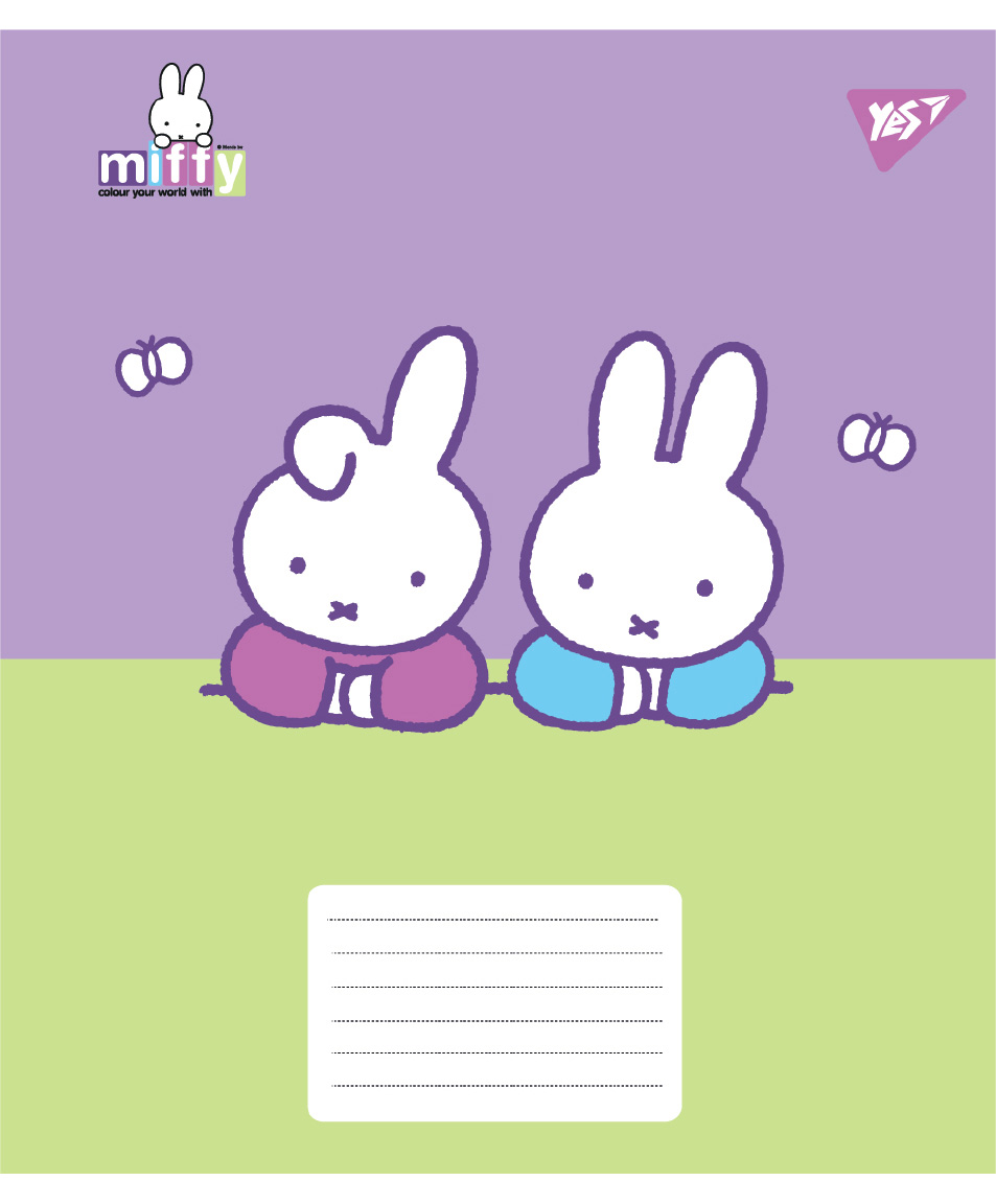 Зошит 18 кл. Yes "Miffy Spring", 767627 5