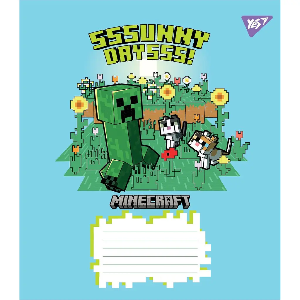 Зошит 18 кл. Yes "Minecraft Flowers", 767586 5