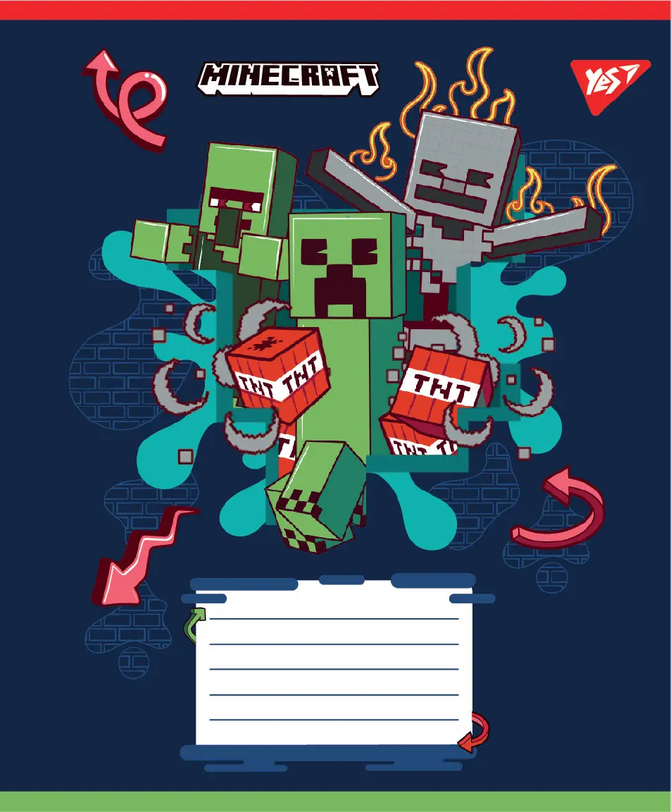 Зошит 18 кл. Yes "Minecraft Heroes", 767579