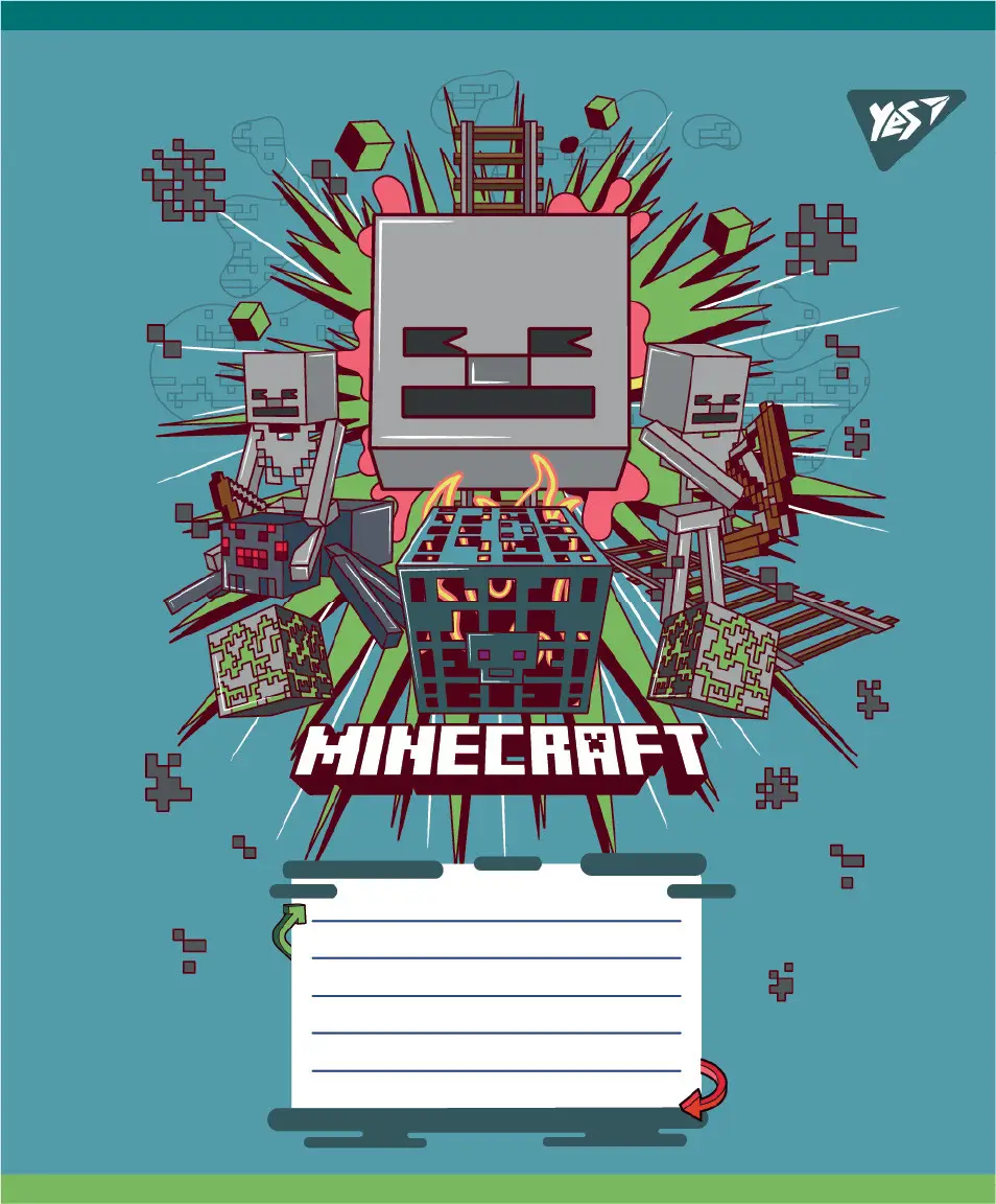 Зошит 18 кл. Yes "Minecraft Heroes", 767579 2
