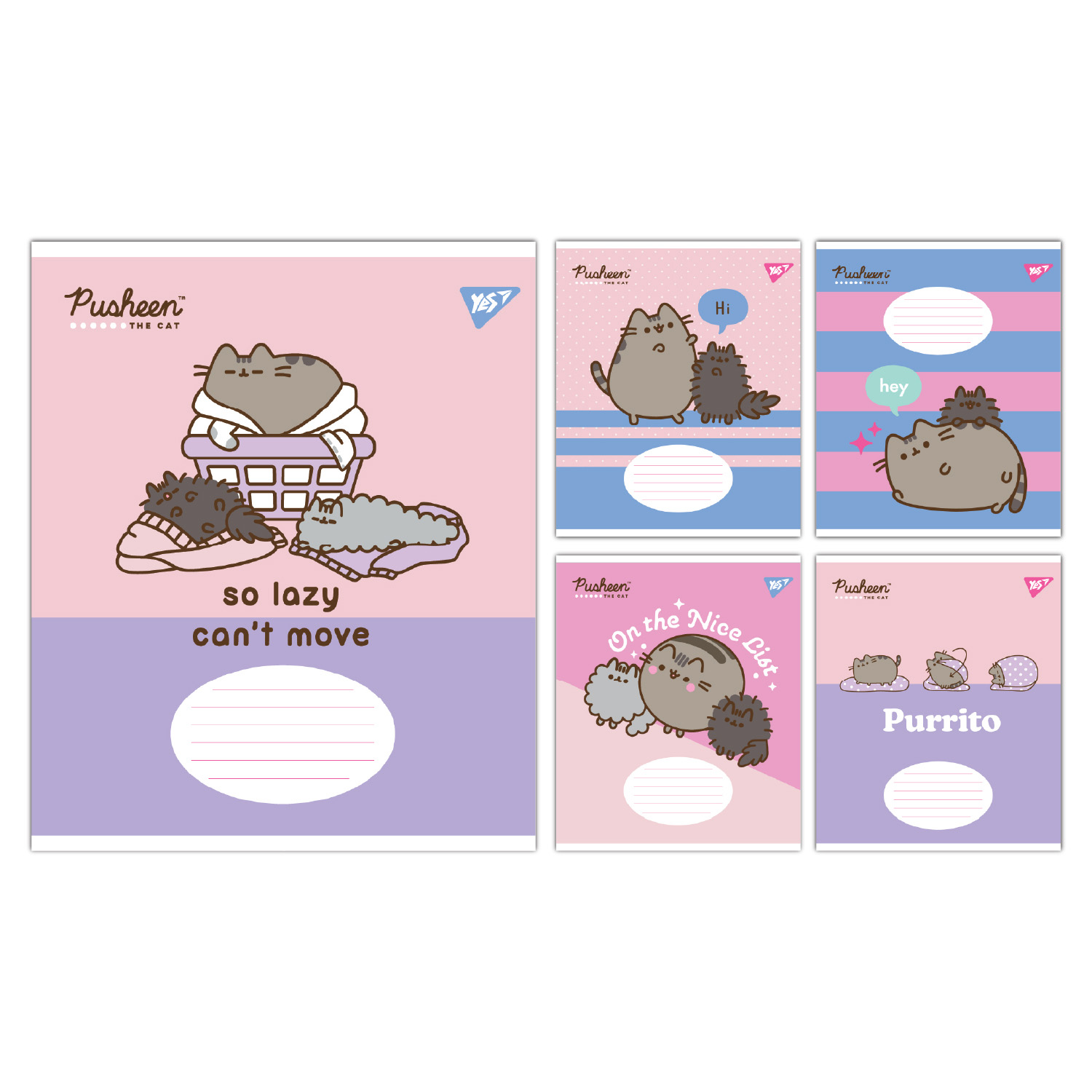 Зошит 12 кл. Yes "Pusheen The Cat", 767612