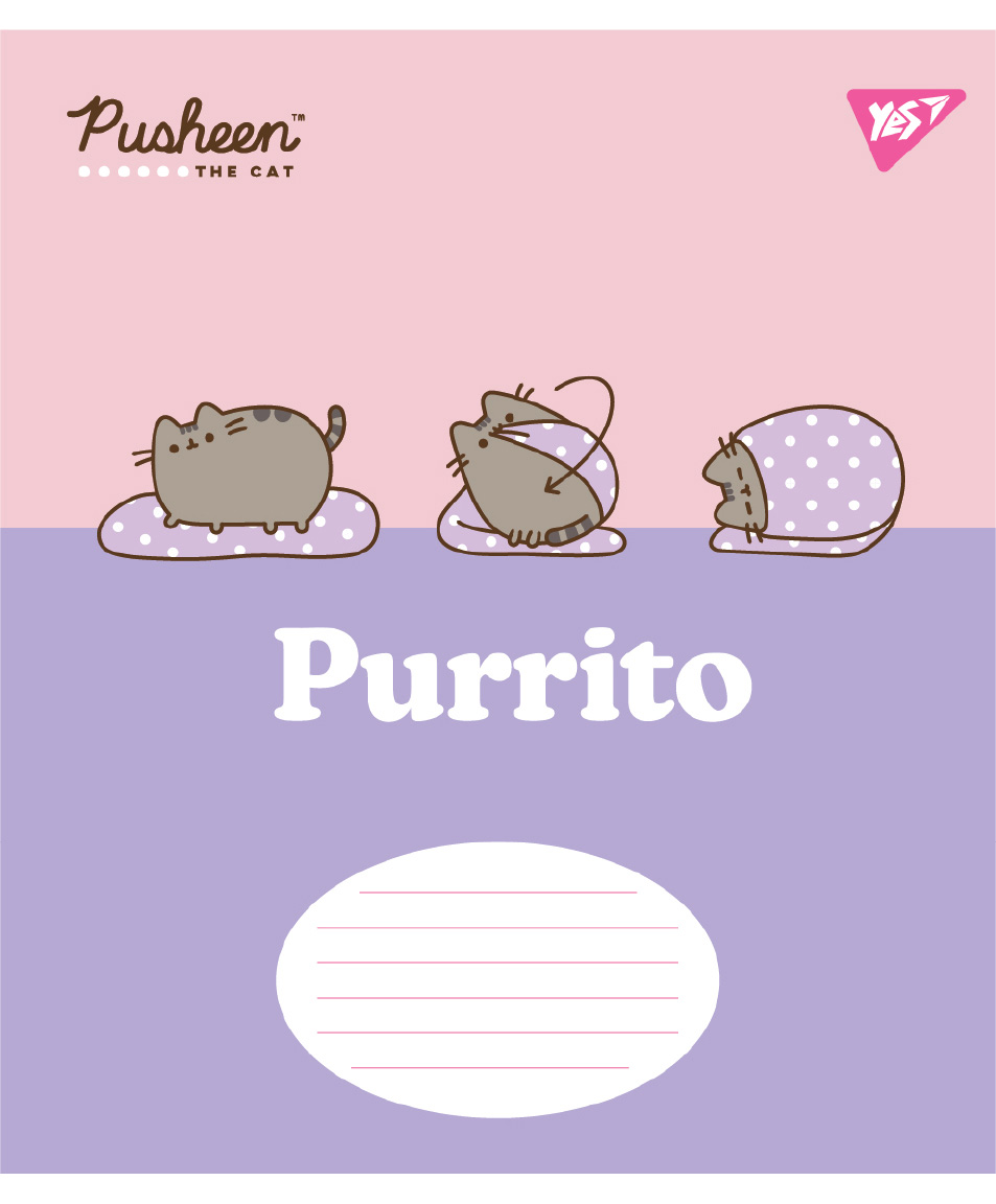Зошит 12 кл. Yes "Pusheen The Cat", 767612 5