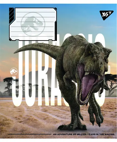 Зошит 12 кос. Yes "Jurassic World Alive", 767679 1