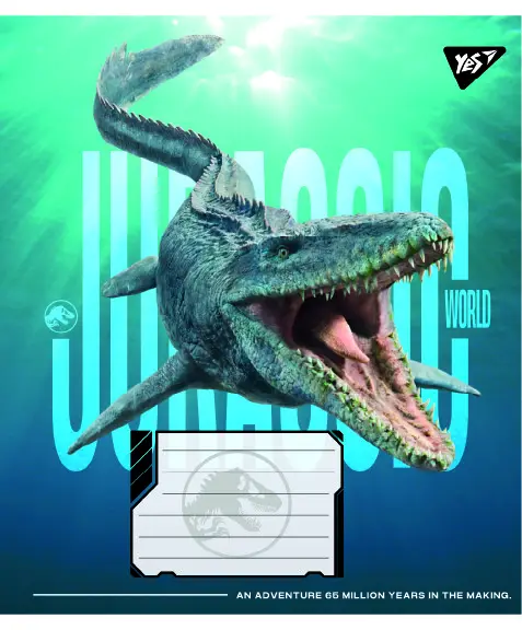 Зошит 12 кос. Yes "Jurassic World Alive", 767679 2