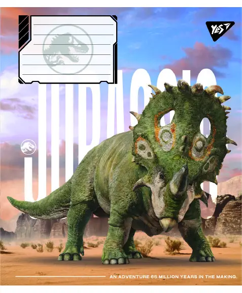 Зошит 12 кос. Yes "Jurassic World Alive", 767679 3