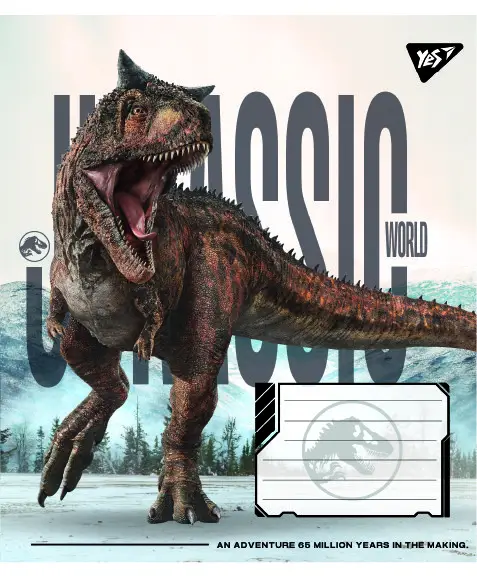 Зошит 12 кос. Yes "Jurassic World Alive", 767679 5