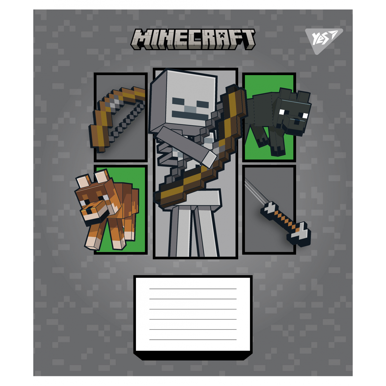 Зошит 24 лін. Yes "Minecraft Arrows", 768225 2