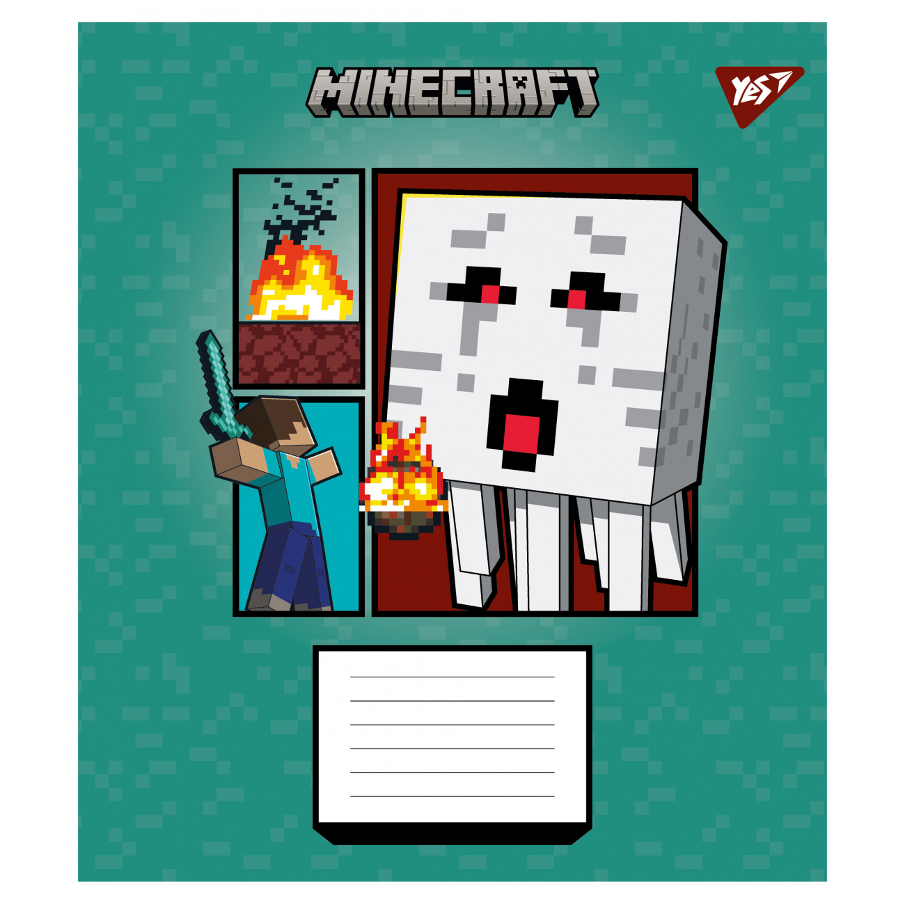 Зошит 24 лін. Yes "Minecraft Arrows", 768225 5