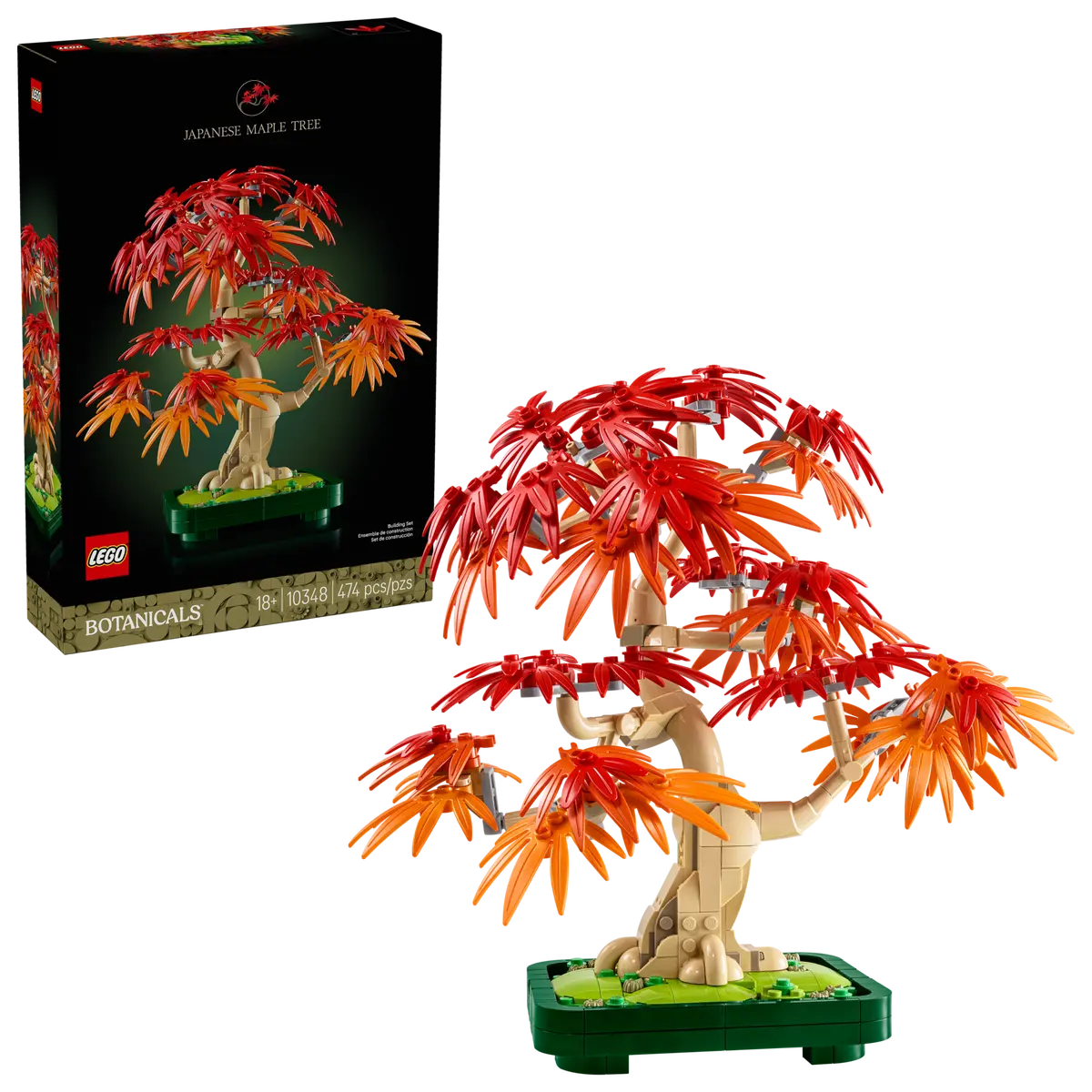 Конструктор Lego Botanicals "Бонсай з японського червоного клена", 10348 1