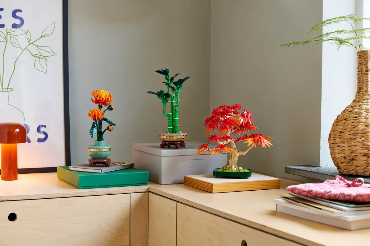 Конструктор Lego Botanicals "Бонсай з японського червоного клена", 10348 10