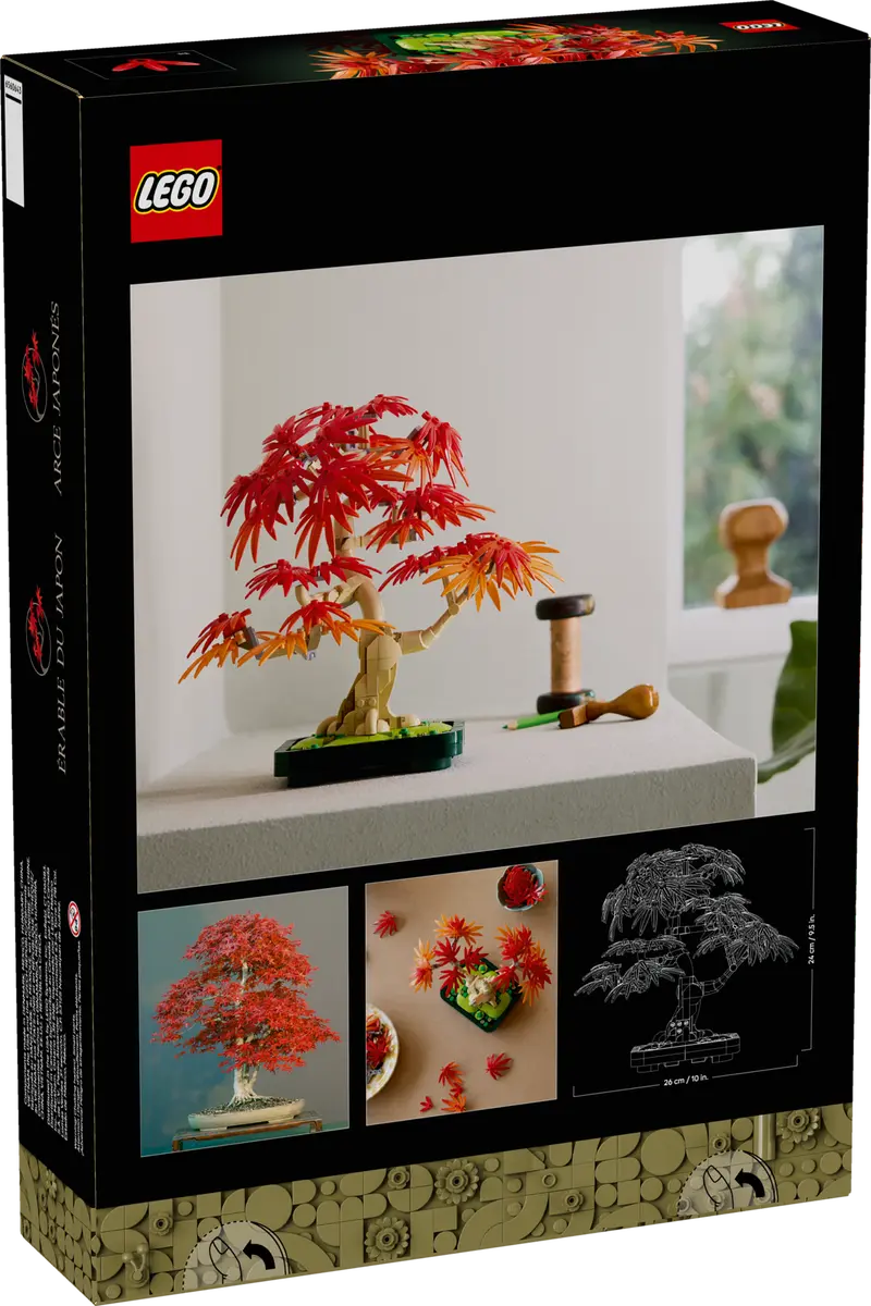 Конструктор Lego Botanicals "Бонсай з японського червоного клена", 10348 13