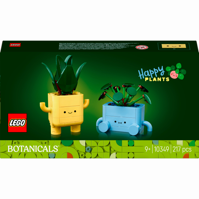 Конструктор Lego Botanicals "Щасливі рослини", 10349