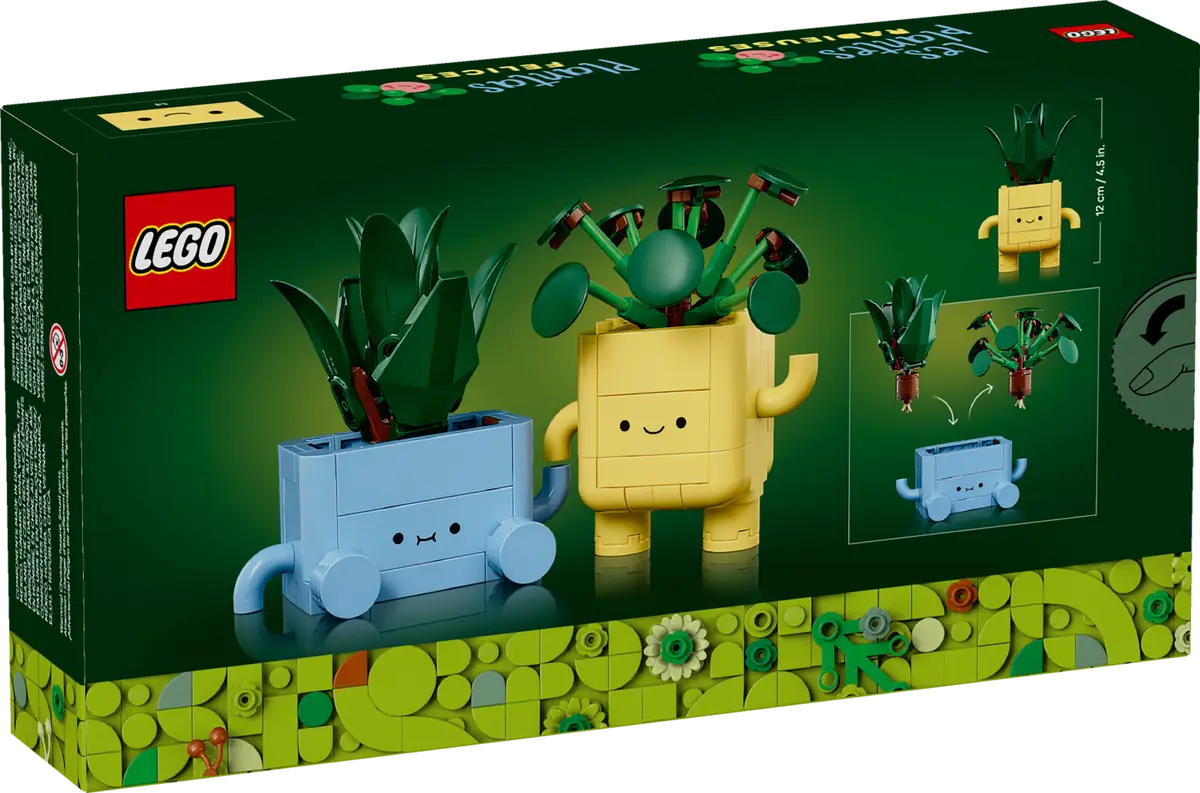 Конструктор Lego Botanicals "Щасливі рослини", 10349 10