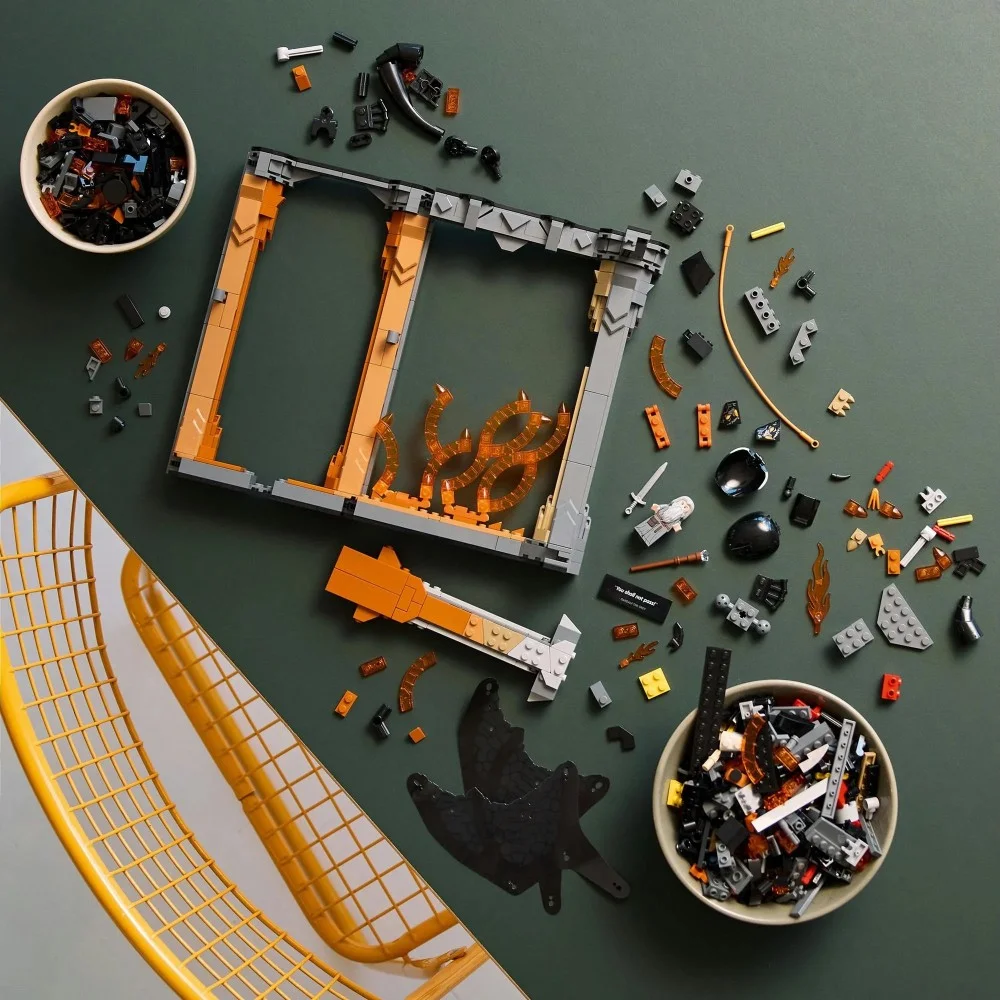 Конструктор Lego Icons "Володар перснів: Балроґ. Книжковий куточок", 10367 4