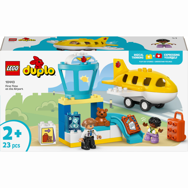 Конструктор Lego Duplo "Уперше в аеропорту", 10443