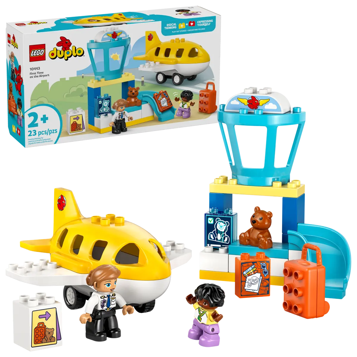 Конструктор Lego Duplo "Уперше в аеропорту", 10443 1