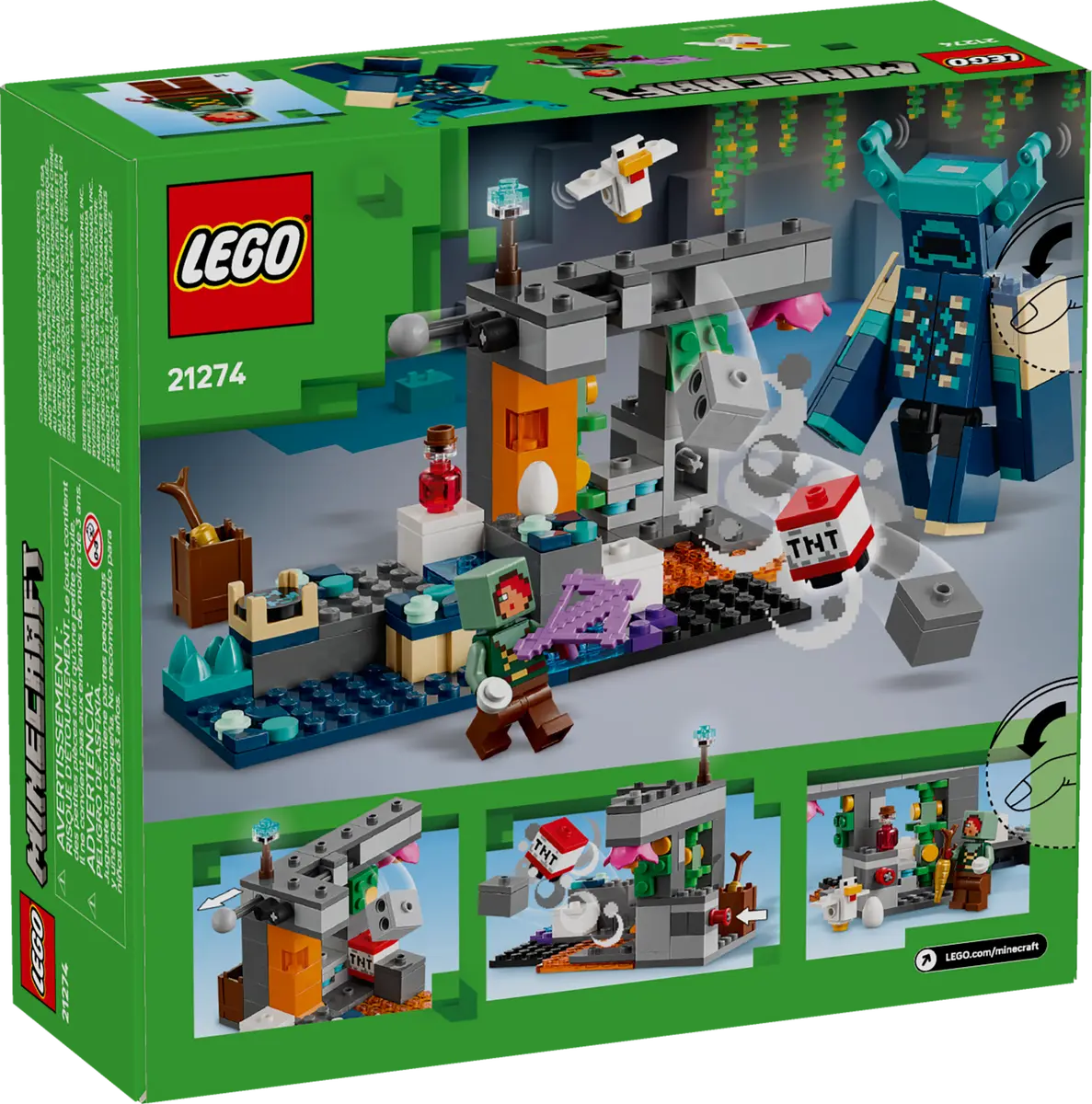 Конструктор Lego Minecraft "Зустріч із Боронителем", 21274 12