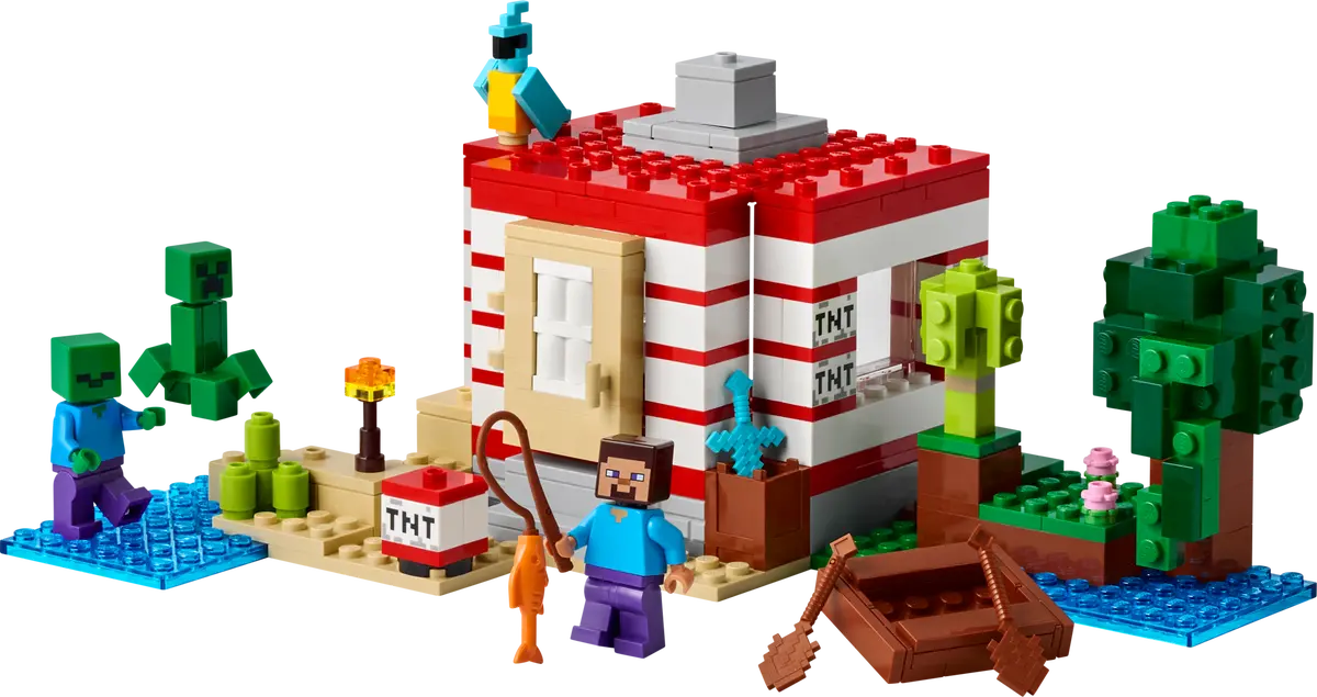 Конструктор Lego Minecraft "Дом по взрывчатке в джунглях", 21275 2