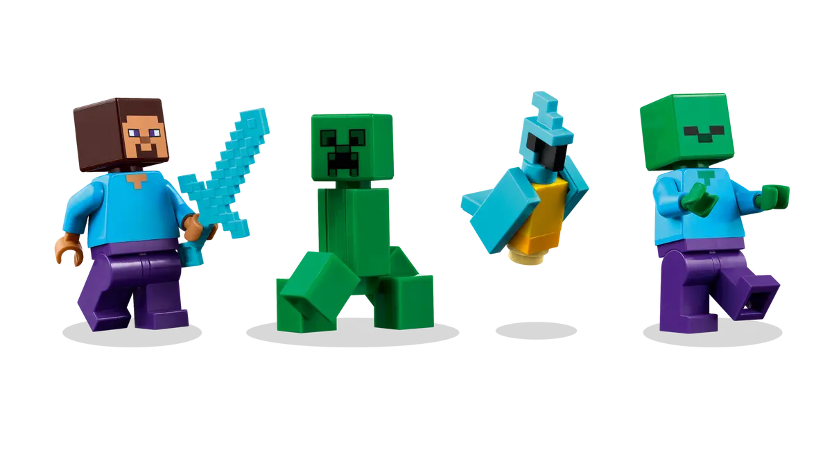 Конструктор Lego Minecraft "Дом по взрывчатке в джунглях", 21275 3