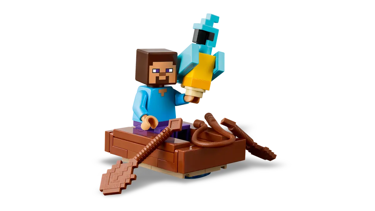 Конструктор Lego Minecraft "Дом по взрывчатке в джунглях", 21275 6